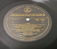 ADAM FAITH Adam Vinyl Record LP Parlophone 1960